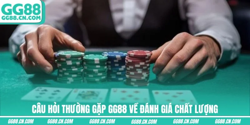 Câu hỏi thường gặp GG88 về đánh giá chất lượng Câu hỏi thường gặp GG88 về đánh giá chất lượng